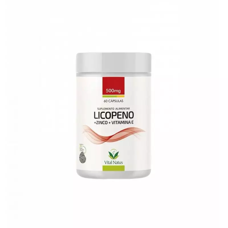 Licopeno 600mg Vital Natus 60 Cápsulas