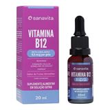 Vitamina B12 (Metilcobalamina)  Sanavita em Gotas 20ml