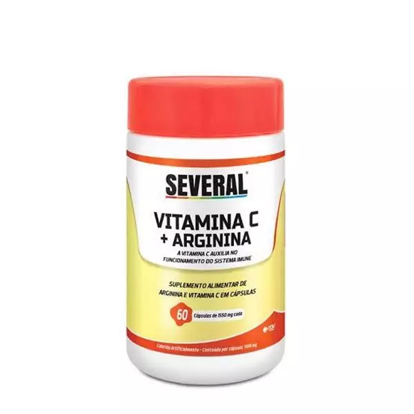 Vitamina C+ Arginina Several 60 Cápsulas