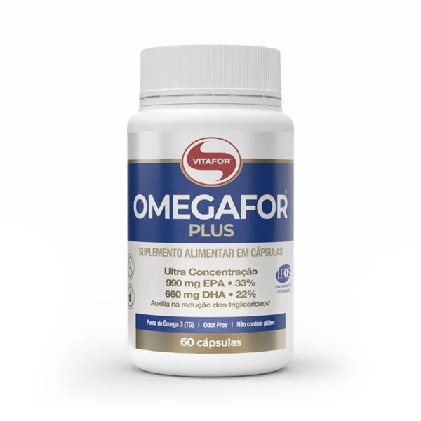 Omegafor Plus Vitafor 60/120 Cápsulas