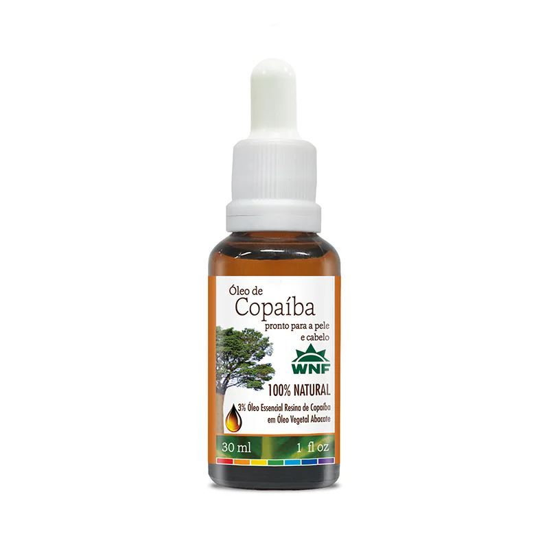 Óleo de Copaíba Pronto Para Pele e Cabelo WNF 30ml