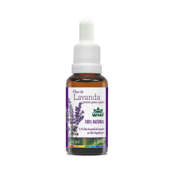 Óleo de Lavanda Pronto Para Pele e Cabelo WNF 30ml