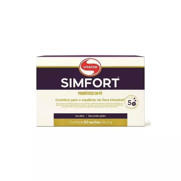 Simfort Probiótico 5Bi Vitafor 30 Sachês