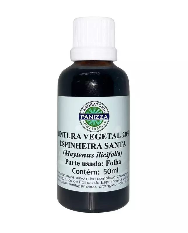 Tintura Espinheira Santa Vegetal 20% Panizza 50ml