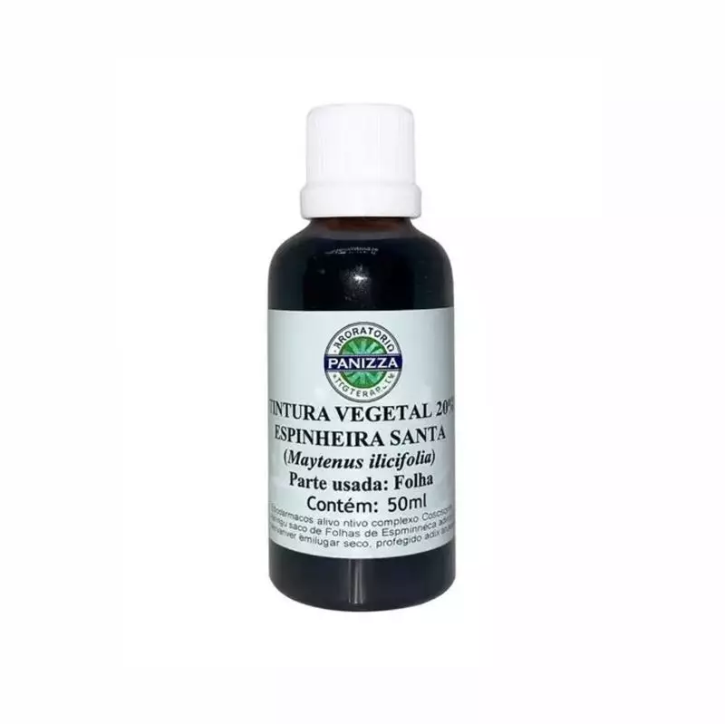 Tintura Espinheira Santa Vegetal 20% Panizza 50ml
