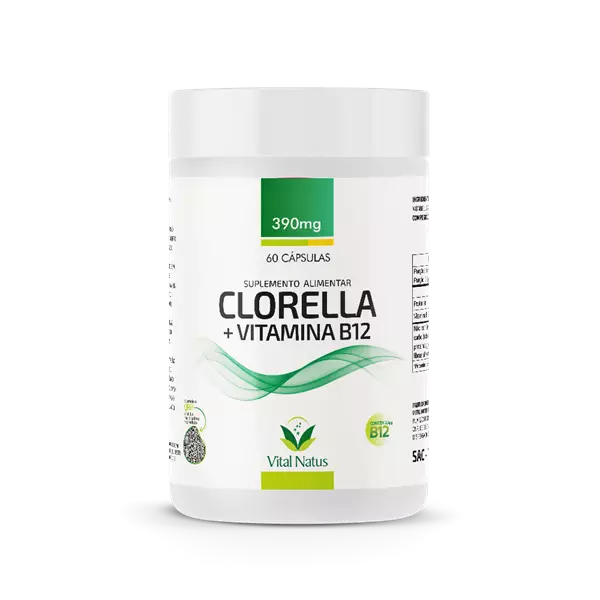 Clorella 300mg Vital Natus 60 Cápsulas