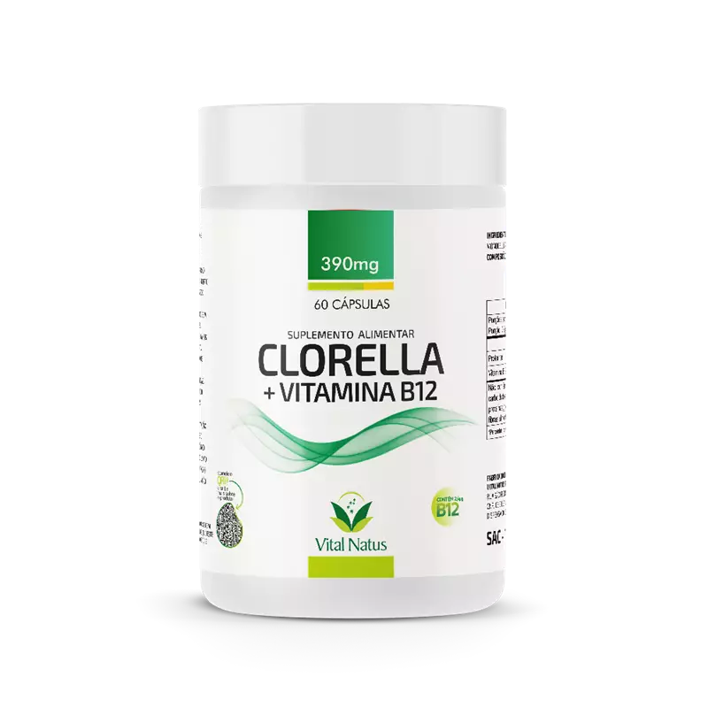 Clorella 300mg Vital Natus 60 Cápsulas