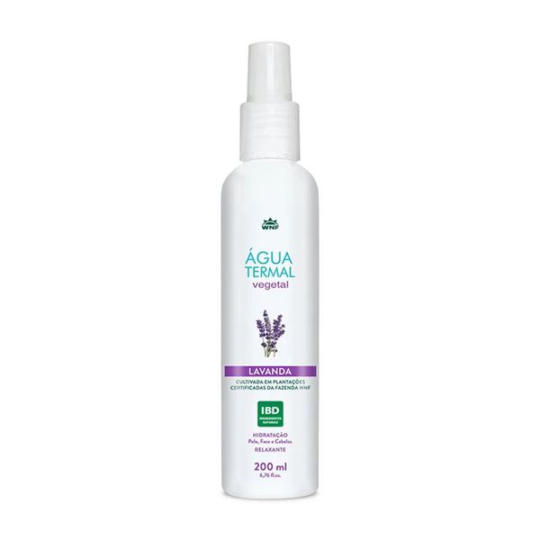 Água Termal Vegetal Lavanda WNF 200ml