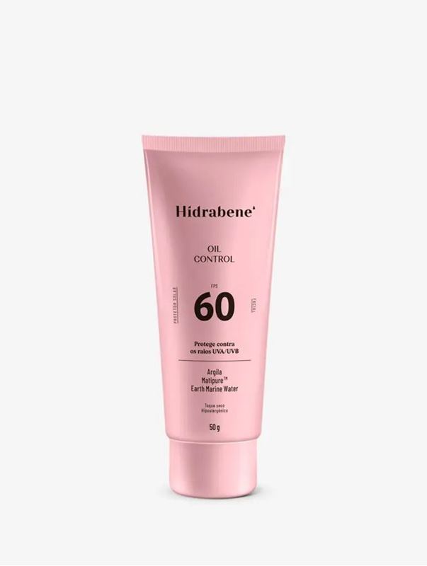 Oil Control Protetor Solar 60FPS Hidrabene 