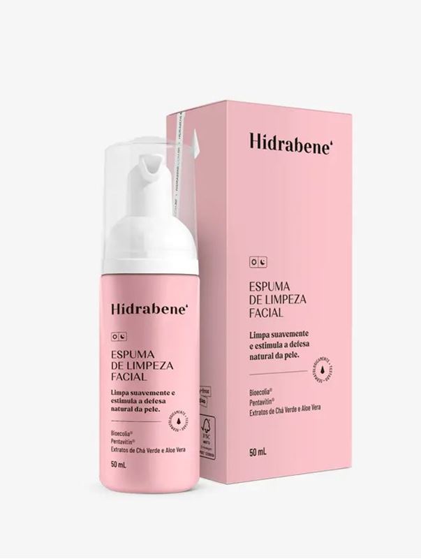 Espuma de limpeza Facial 