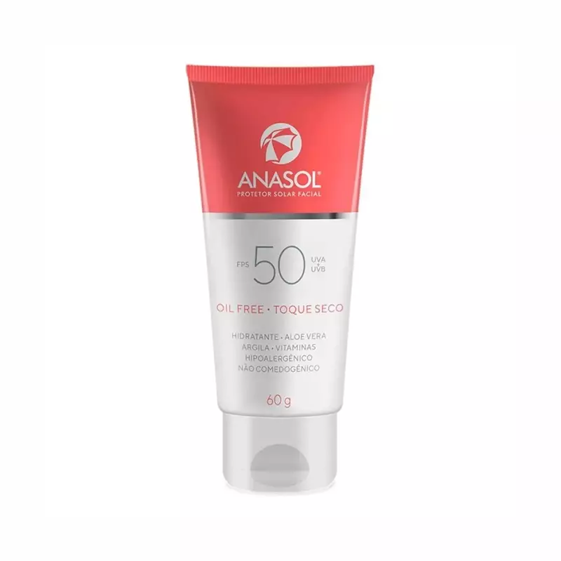Protetor Solar Facial FPS50 Anasol 60g