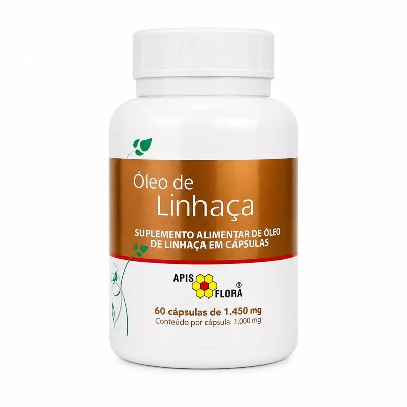 Óleo de linhaça Apis Flora 60 Cápsulas