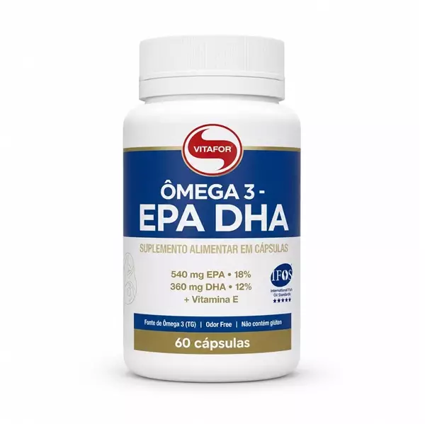Omega 3 EPA DHA Vitafor 60/120 Cápsulas
