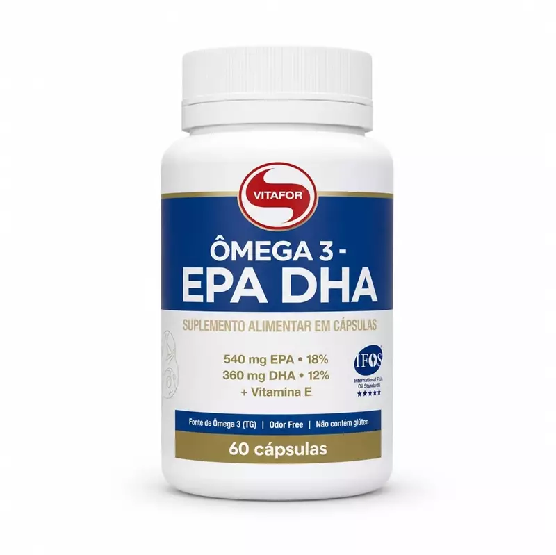 Omega 3 EPA DHA Vitafor 60/120 Cápsulas