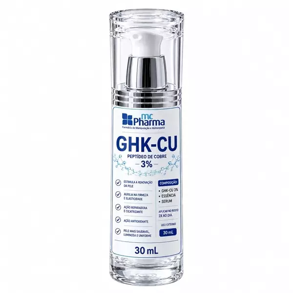 GHK-CU Peptídeo de Cobre 30ml 