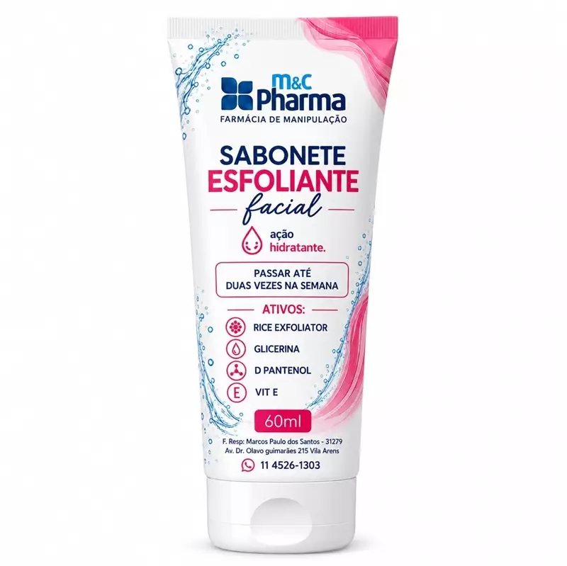 Sabonete Esfoliante Facial 60ml