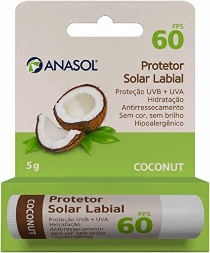 Protetor Solar Labial Coconut FPS 60